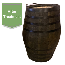 Untreated Butt Irish Whiskey Barrel - Grade B