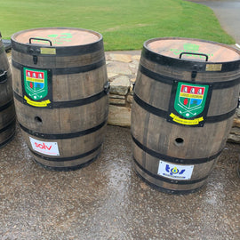 Outdoor use as waste bins at sports club